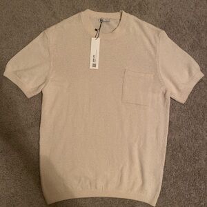 Zara Cream Crewneck Sweater